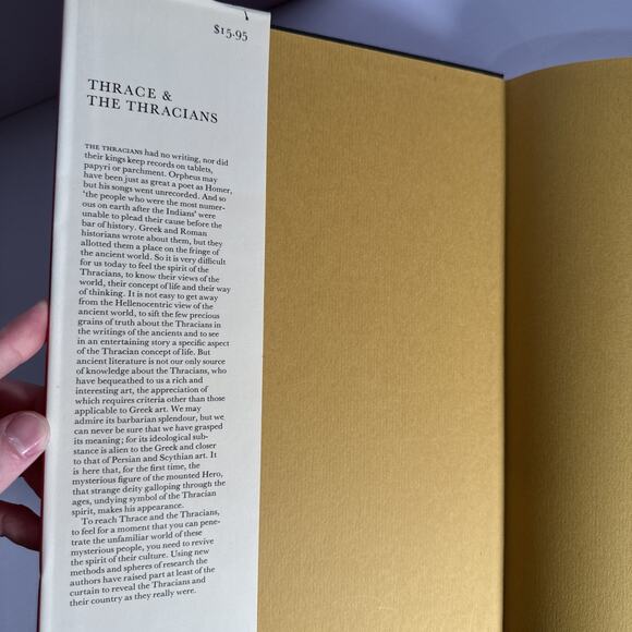 THRACE & THE THRACIANS By Alexander Fol & Ivan Marazov - Hardcover (1977) - Picture 7 of 12